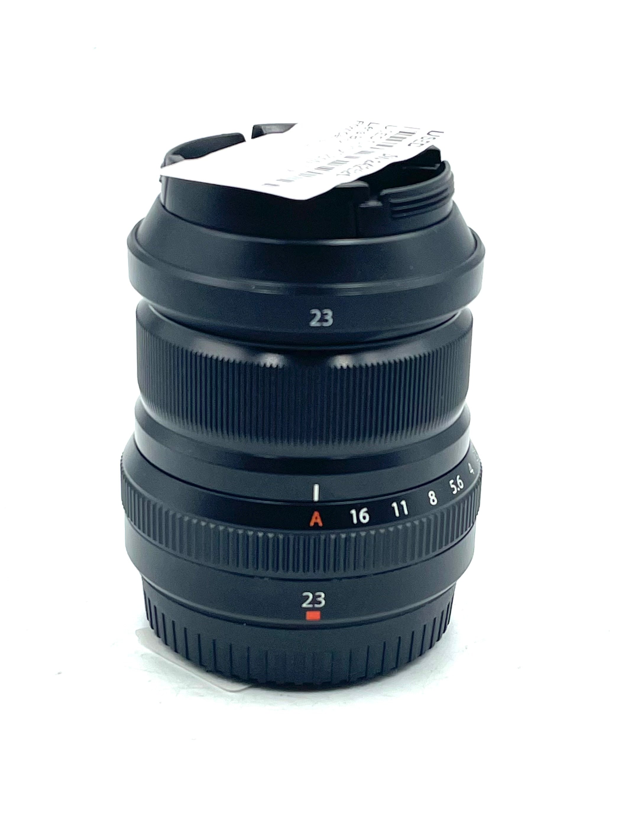 USED Fujifilm XF 23MM F2 R WR Lens Black