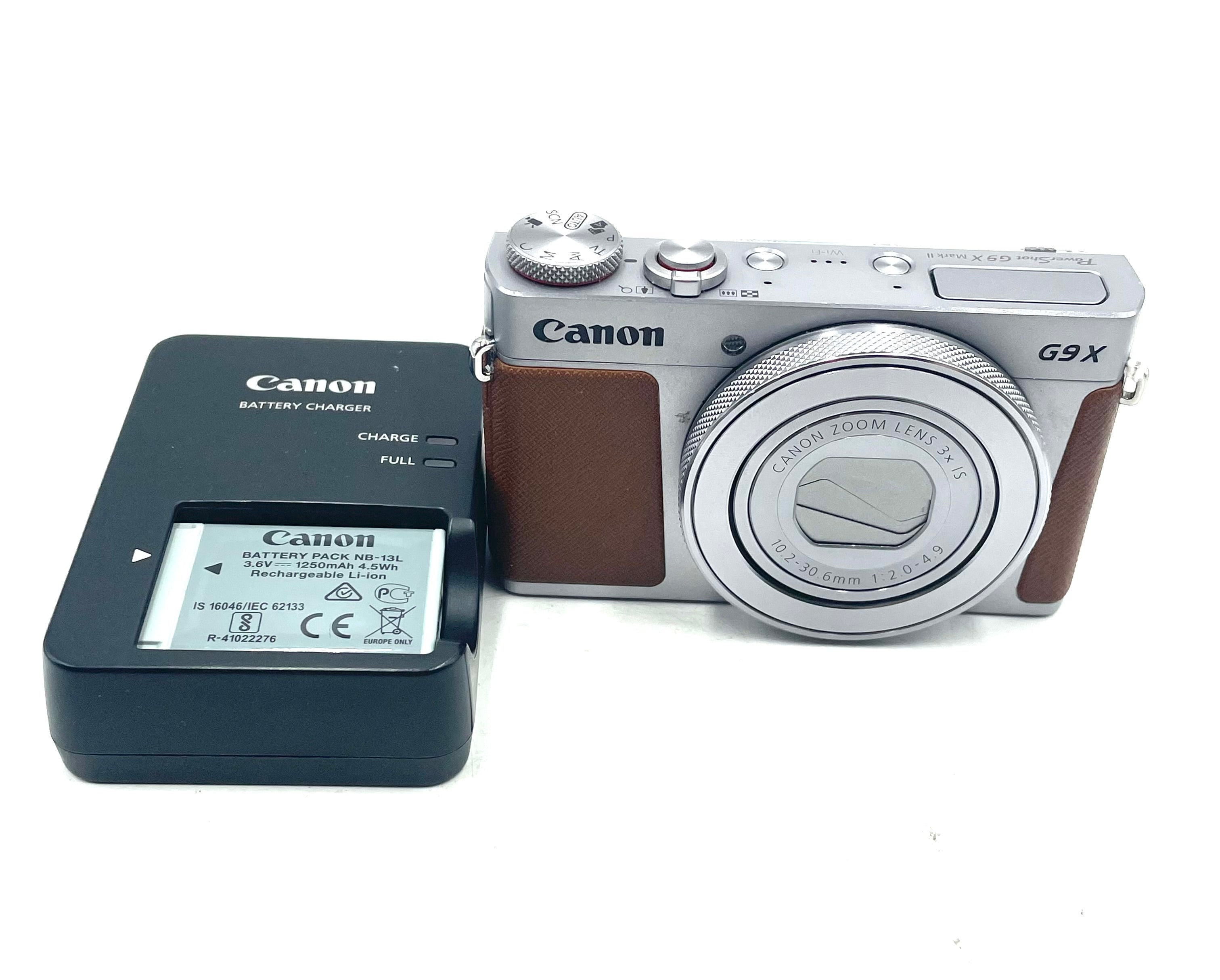 USED Canon PowerShot G9 X Mark II Camera (Silver)