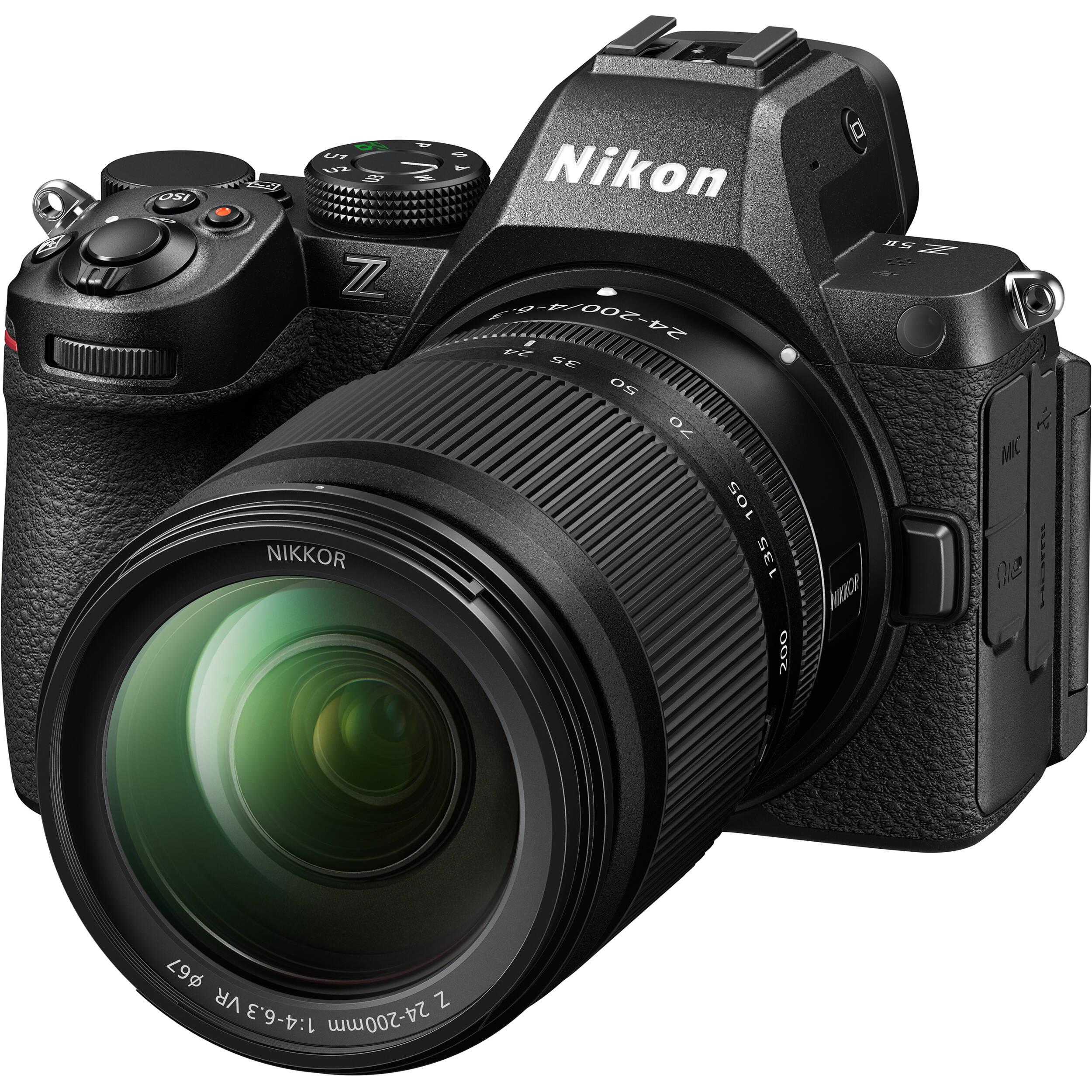 Nikon Z5 II Mirrorless Camera Body with 24-200mm VR Lens