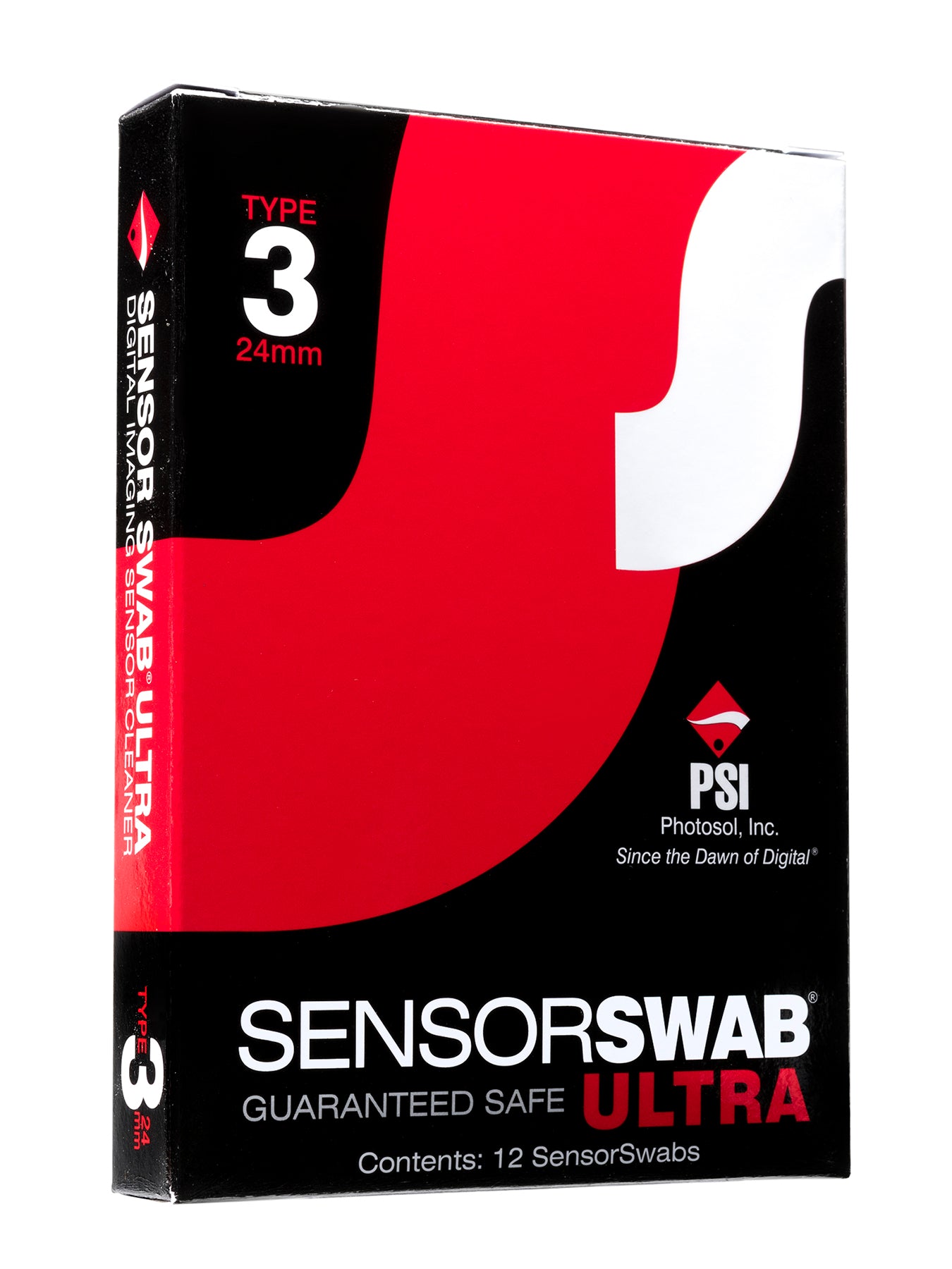Photographic Solutions Type 3 Sensor Swab Ultra for FX or Full-Frame Sensors (100-Pack, 24mm)