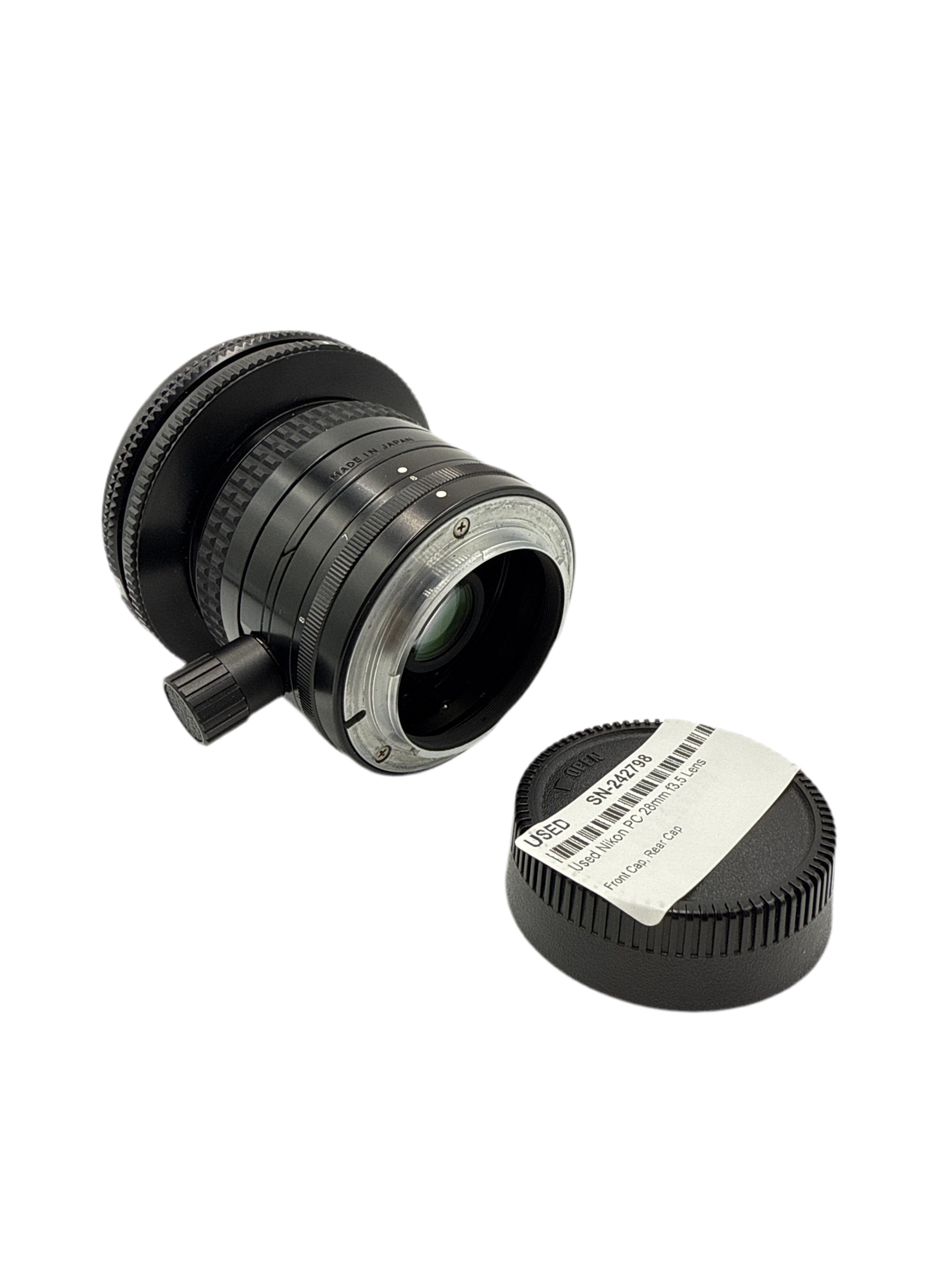 Used Nikon PC 28mm f3.5 Lens