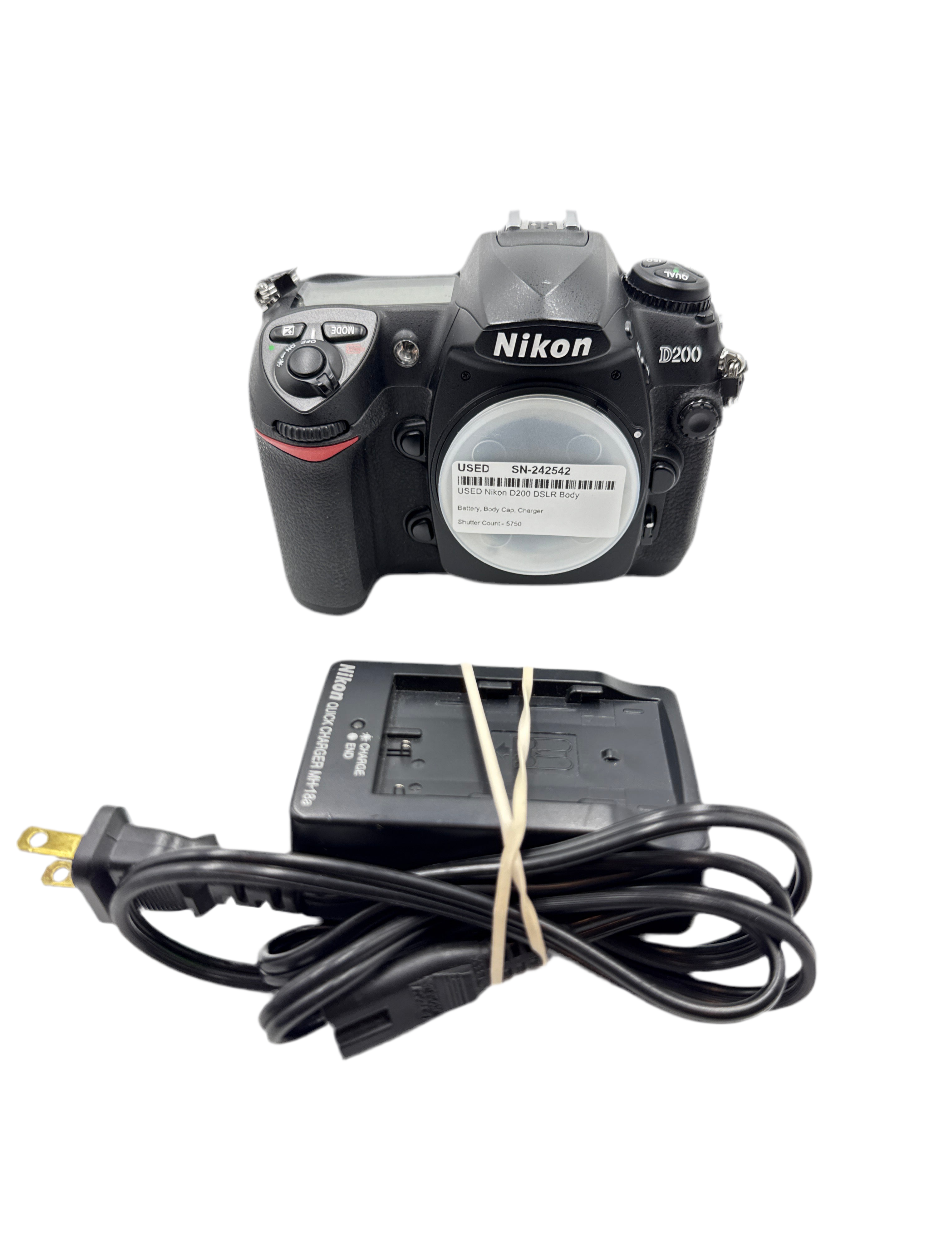 USED Nikon D200 DSLR Body