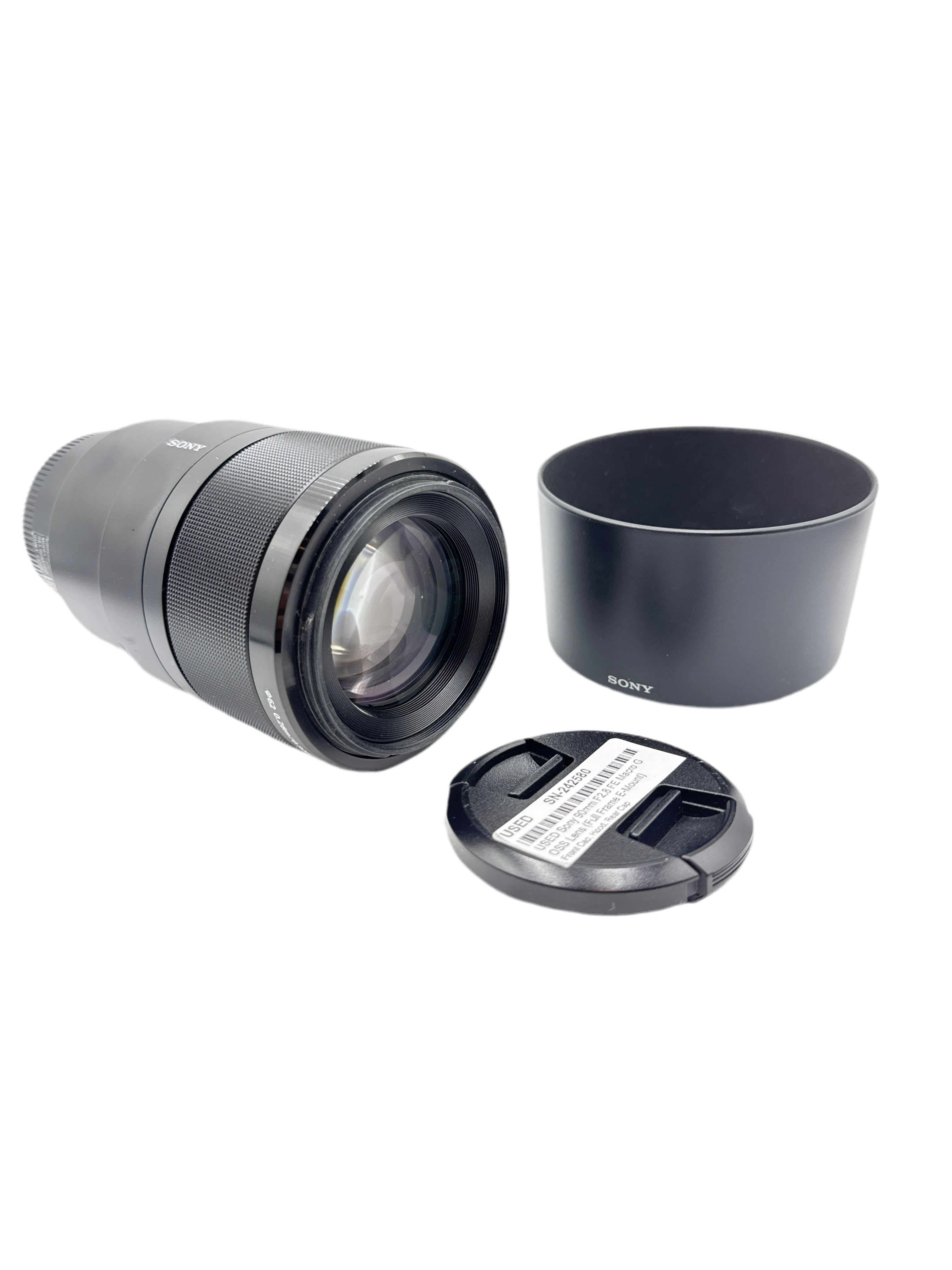 USED Sony 90mm F2.8 FE Macro G OSS Lens (Full Frame E-Mount)