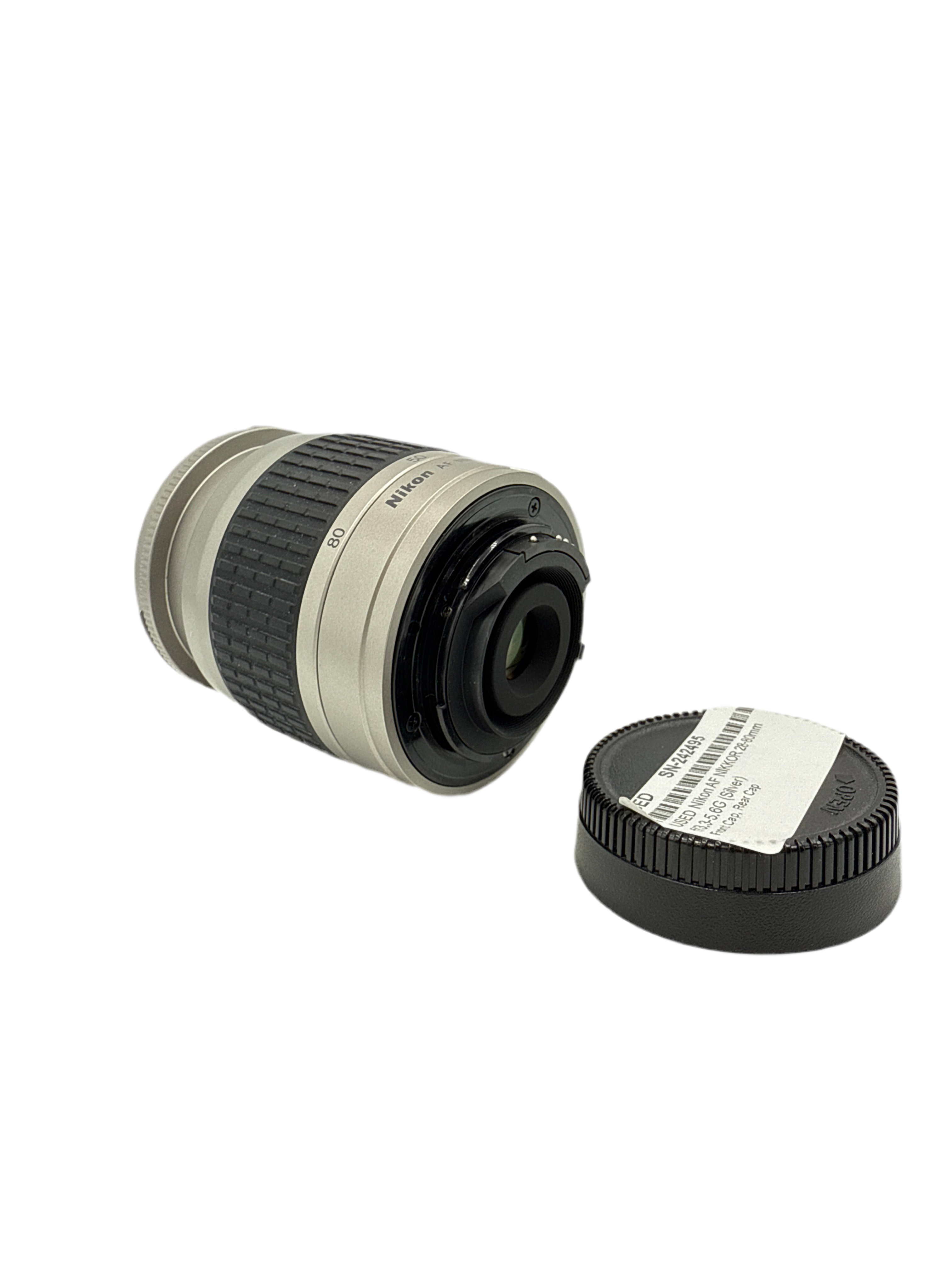 USED Nikon AF NIKKOR 28-80mm f/3.3-5.6G (Silver)