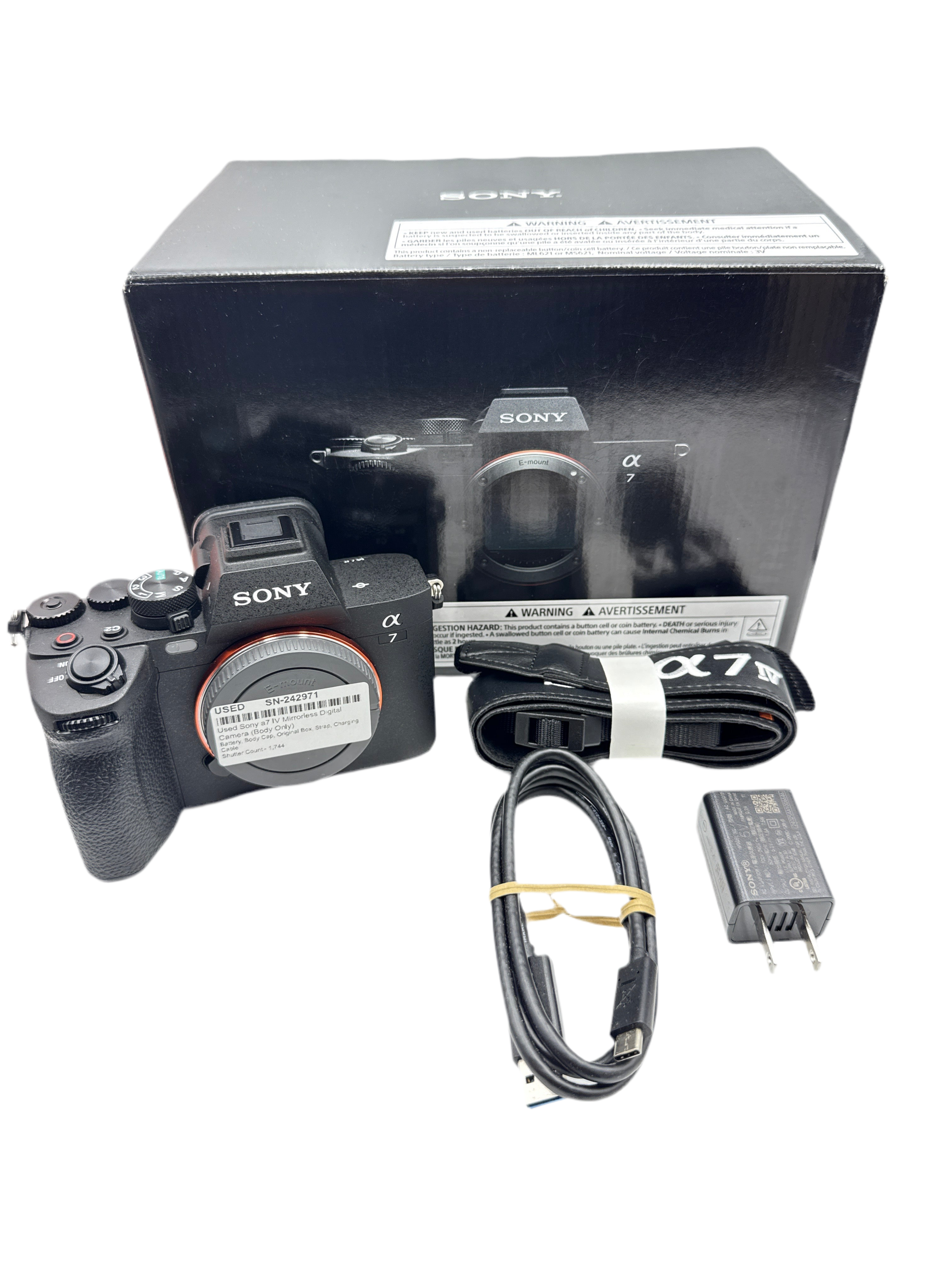 Used Sony a7 IV Mirrorless Digital Camera (Body Only)
