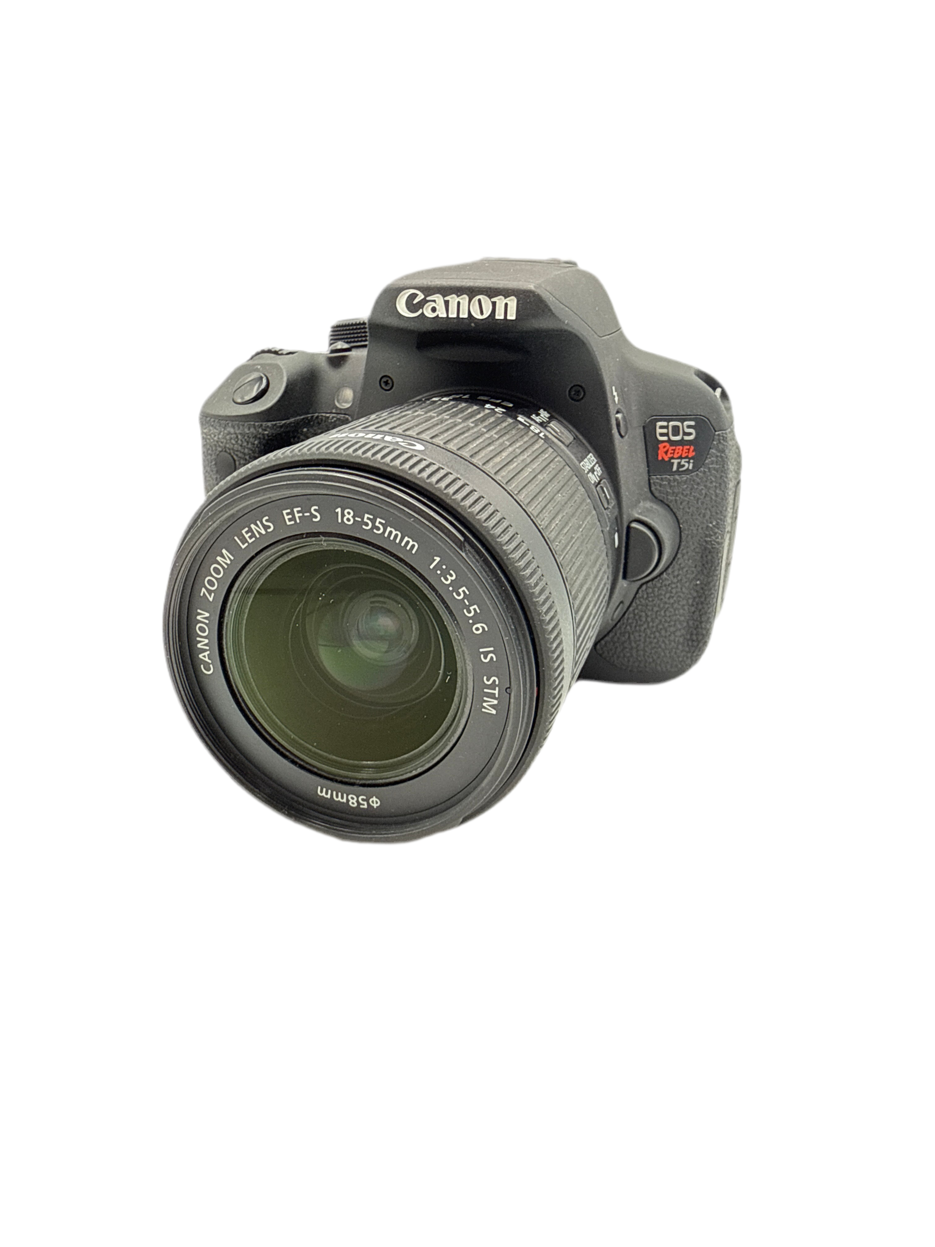 USED Canon EOS Digital Rebel T5i DSLR Camera w/ 18-55mm STM Lens