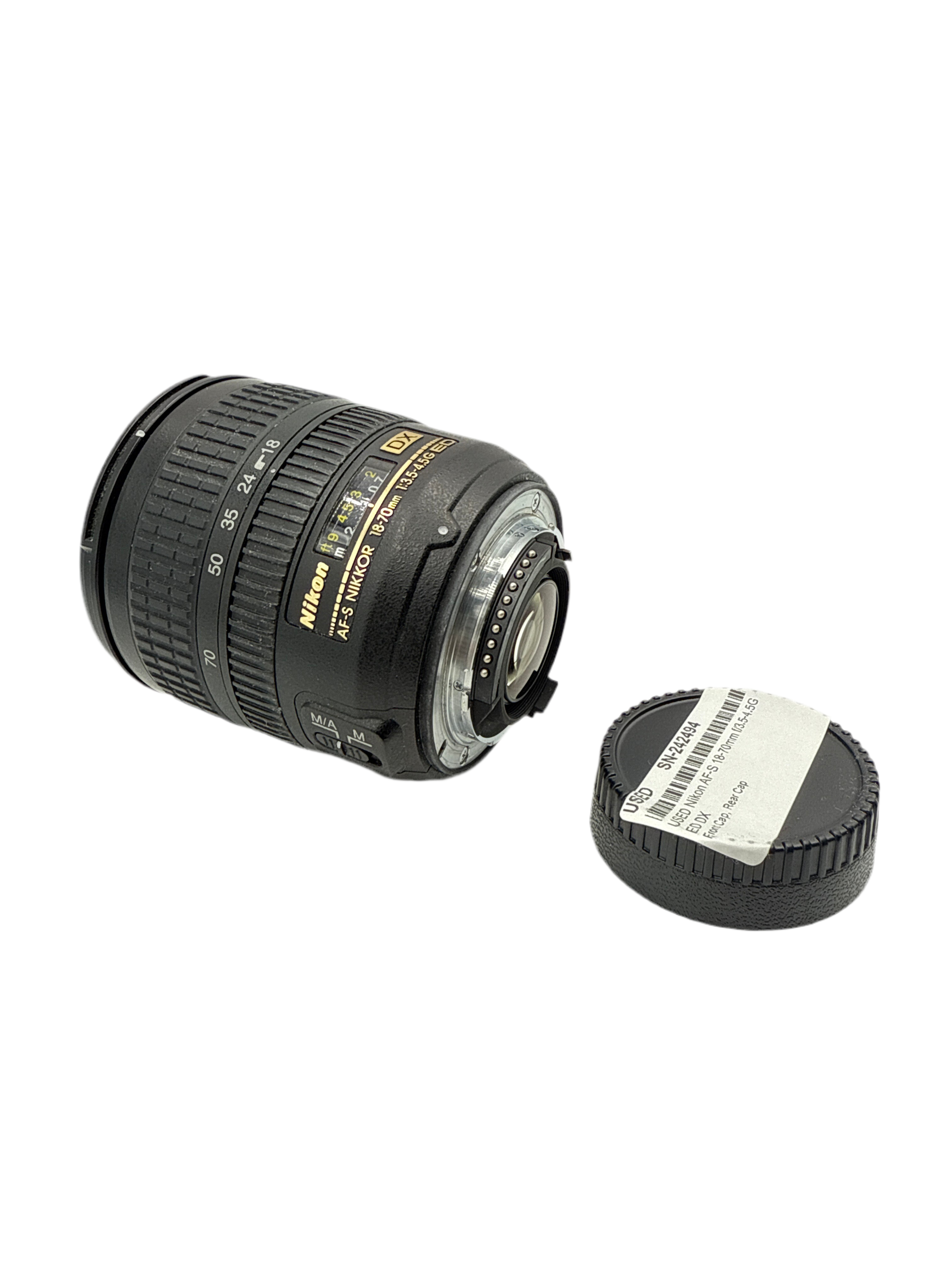 USED Nikon AF-S 18-70mm f/3.5-4.5G ED DX