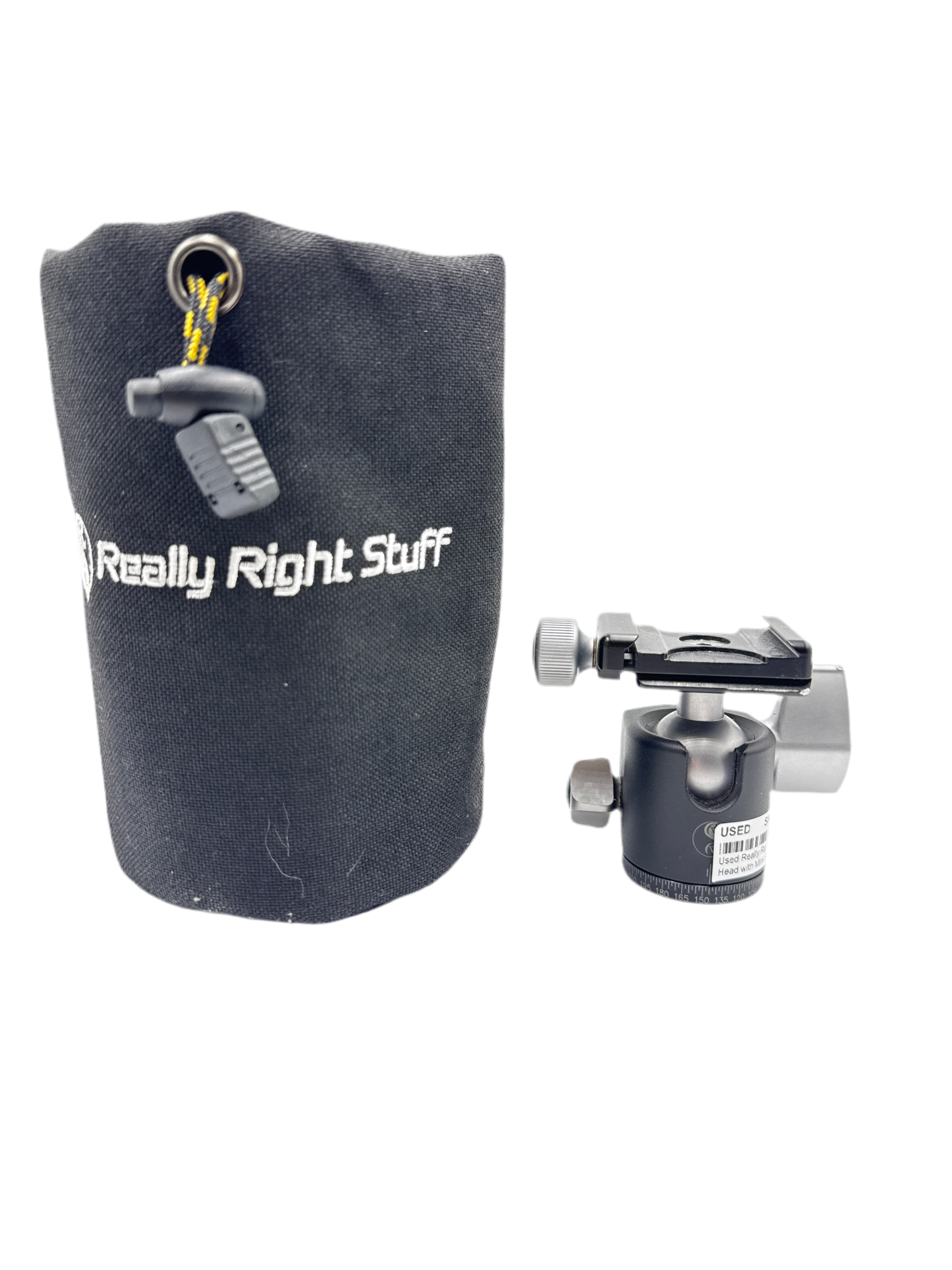 Used Really Right Stuff BH-30 Ball Head with Mini Screw-Knob Clamp