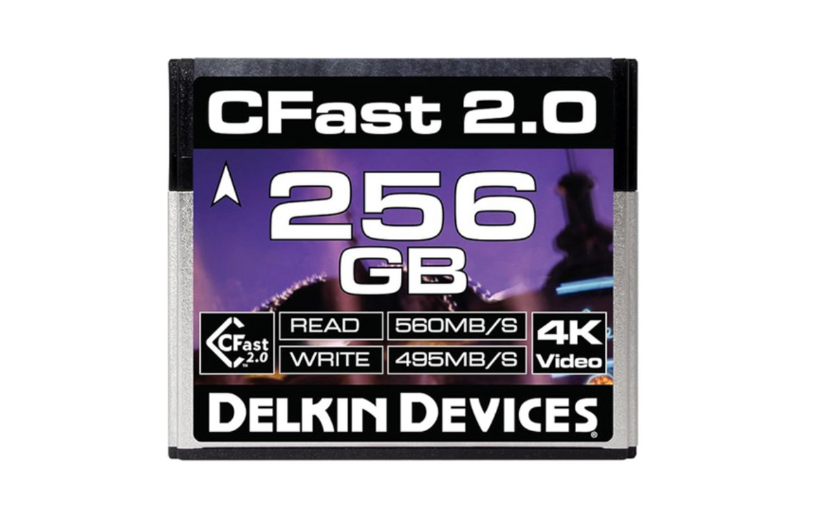 Delkin Devices CFast 2.0 VPG130 Memory Card (256GB)