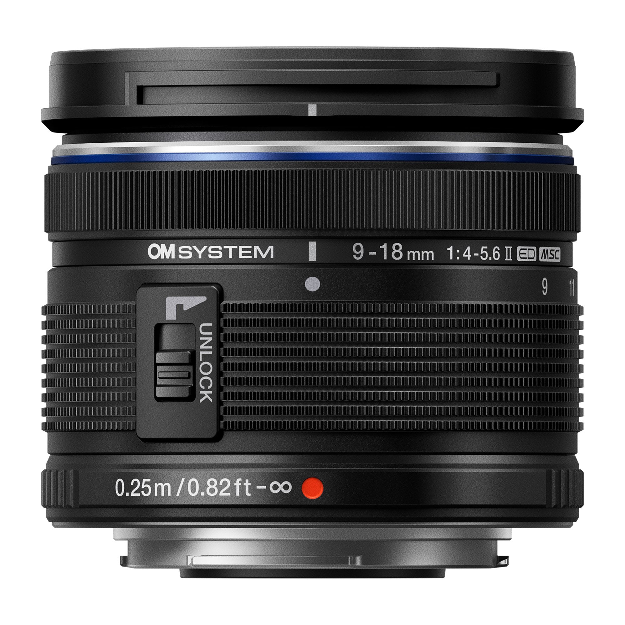 OM SYSTEM 9-18mm F4.0-5.6 II M.Zuiko Digital ED Micro Four Thirds Lens