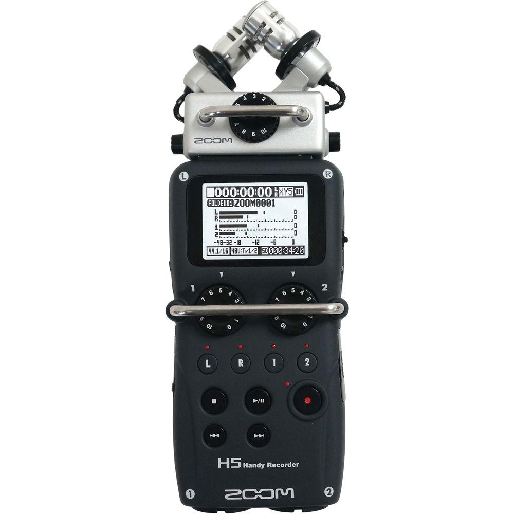 Zoom H5 Handy Recorder with  Interchangeable Microphone System
