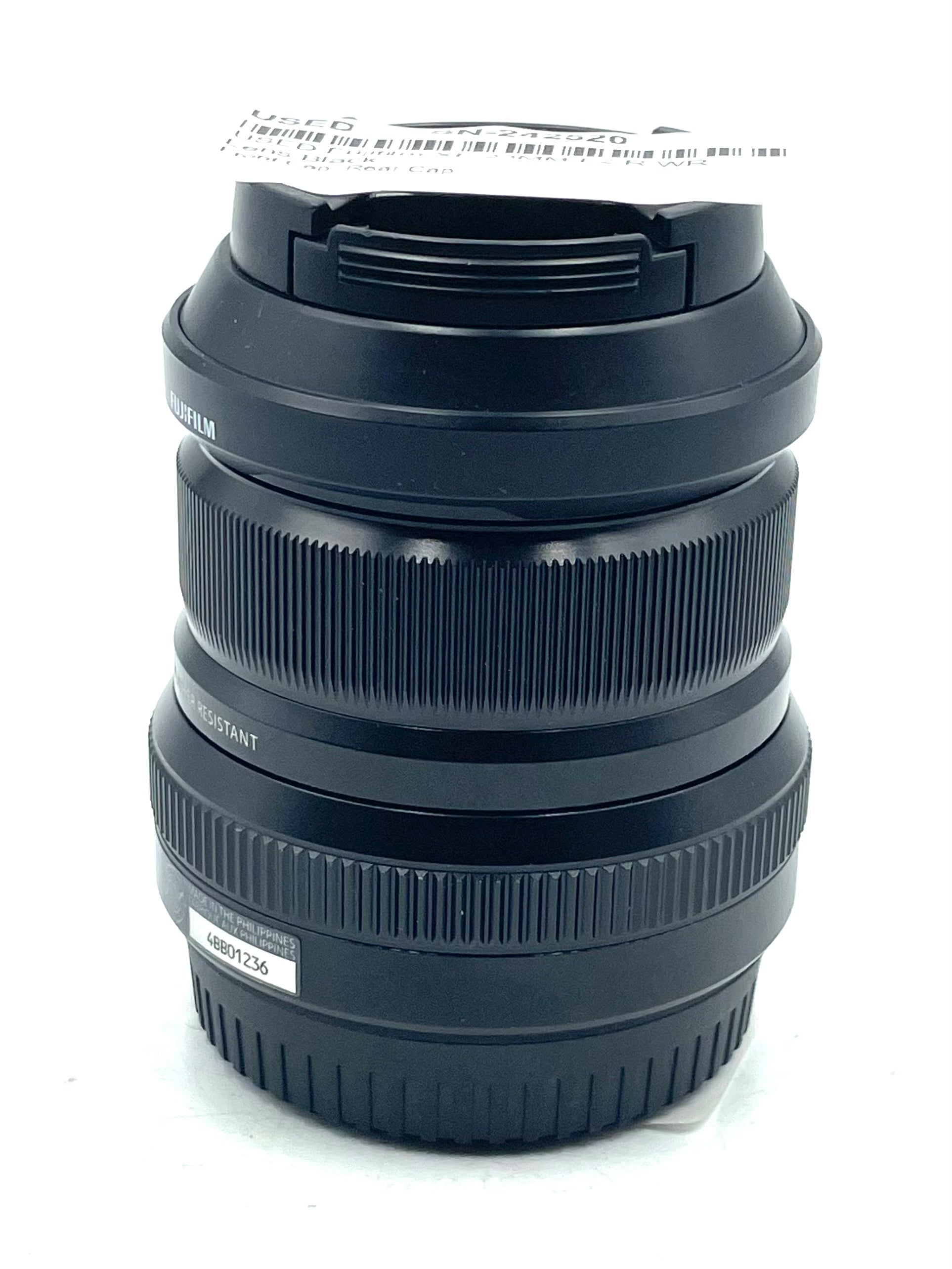 USED Fujifilm XF 23MM F2 R WR Lens Black