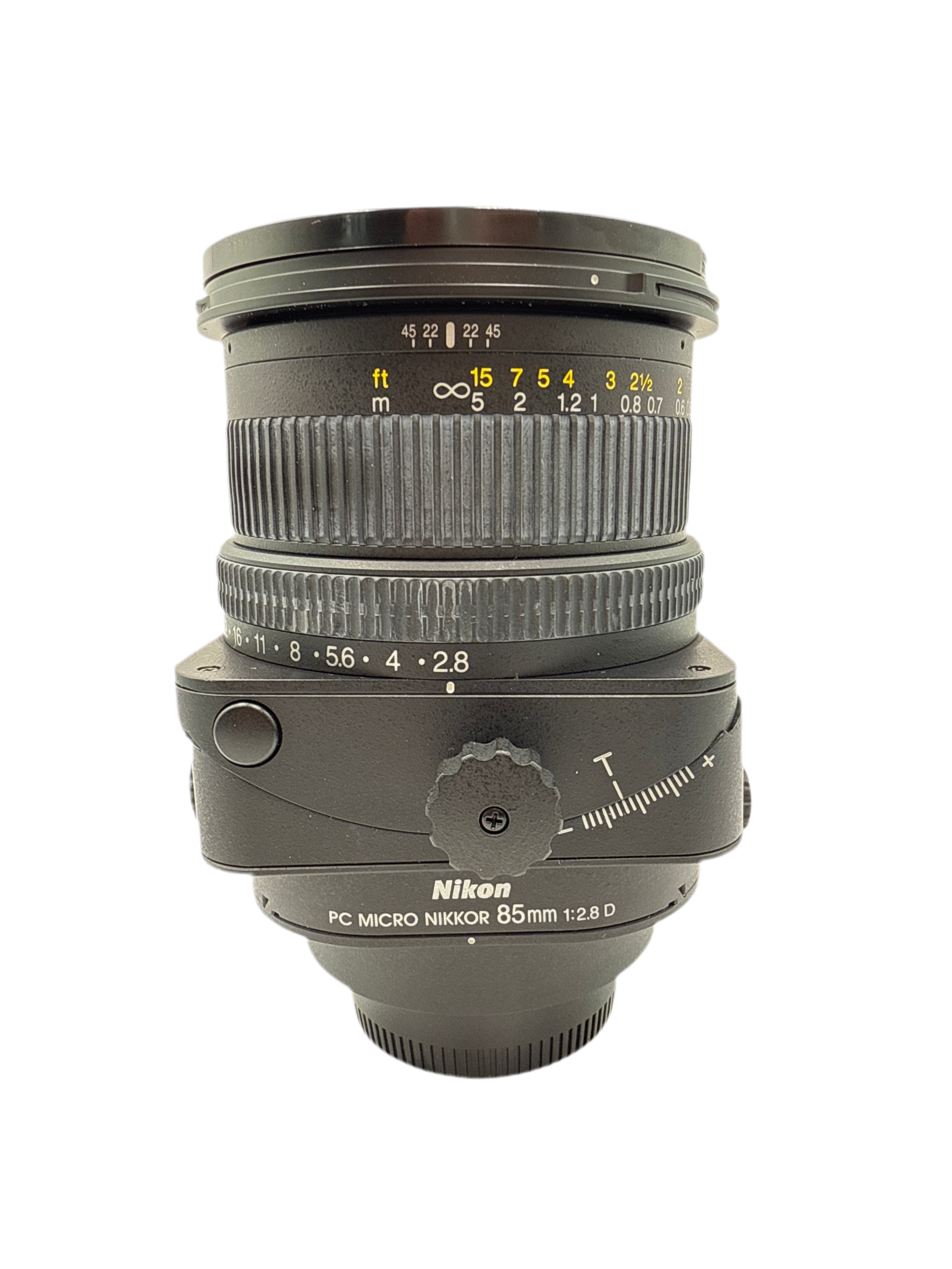 USED Nikon 85mm F2.8D PC-E Micro ED Lens
