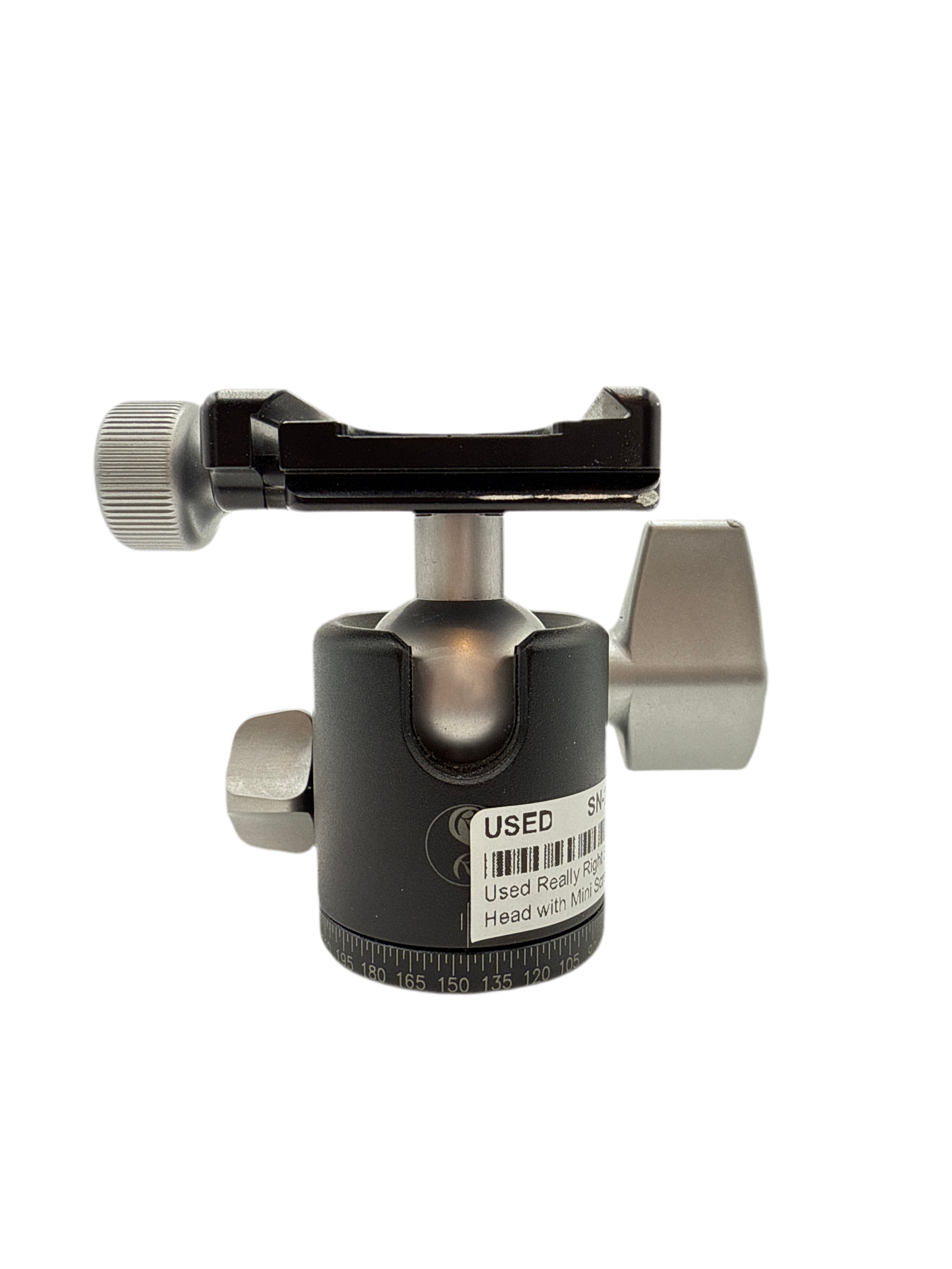 Used Really Right Stuff BH-30 Ball Head with Mini Screw-Knob Clamp