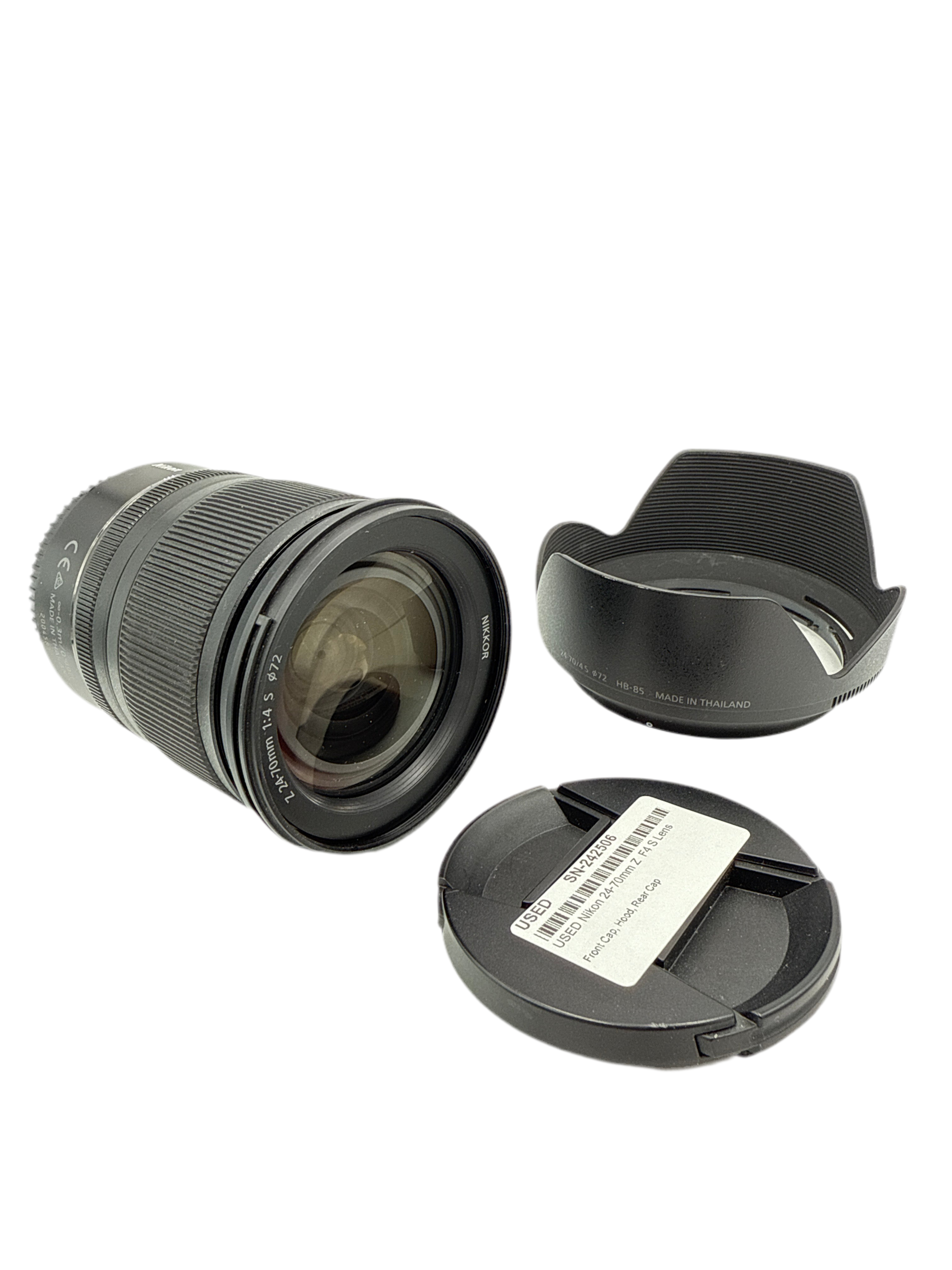 USED Nikon 24-70mm Z  F4 S Lens