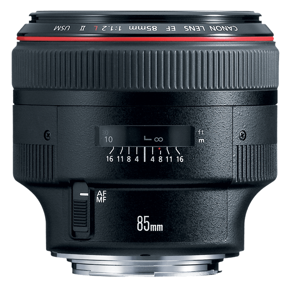 Open Box Canon 85mm F1.2 L II USM EF AF Lens